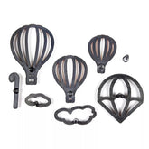 HOT AIR BALLOON PATCHWORK CUTTERS SET